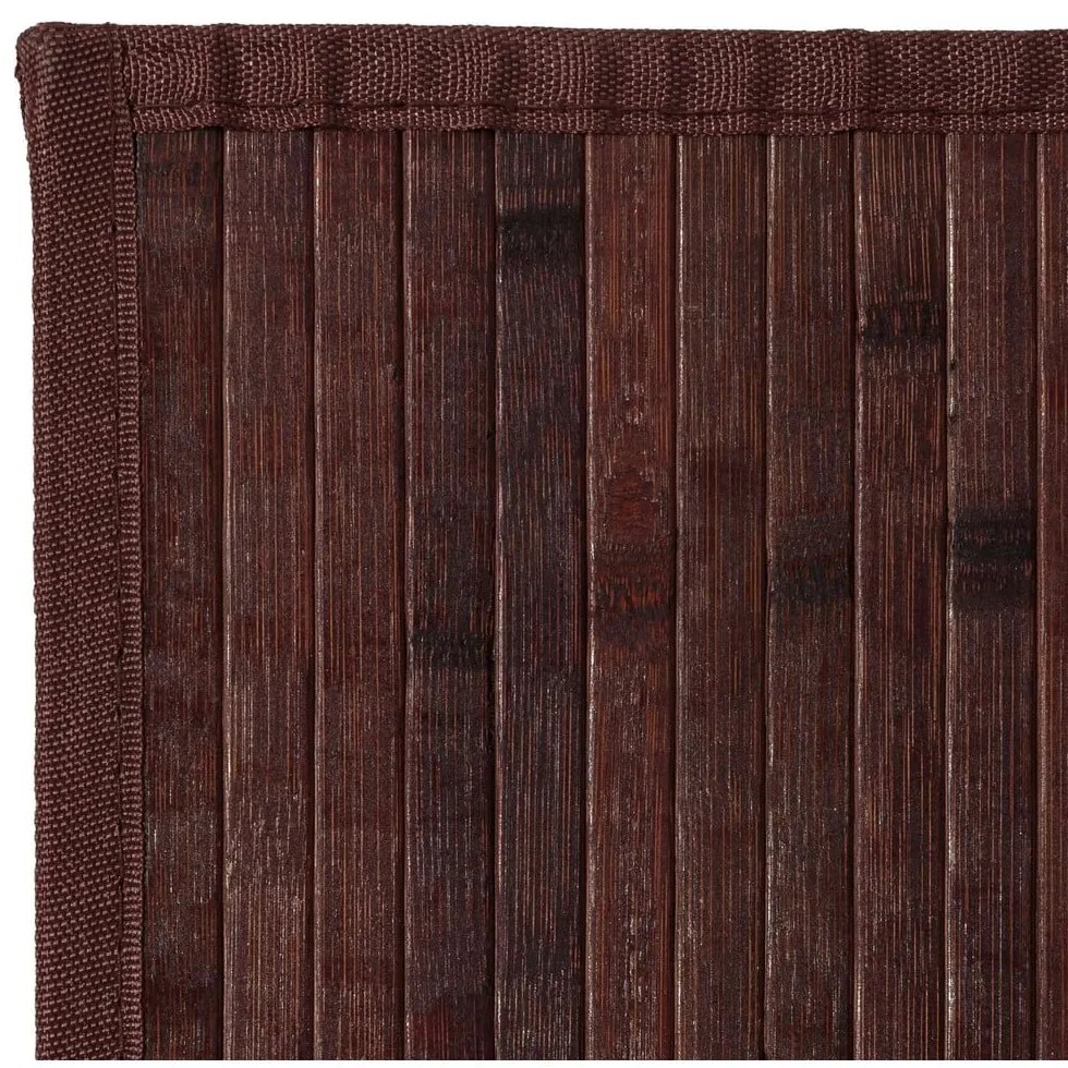 Sötétbarna bambusz szőnyeg 75x175 cm – Casa Selección