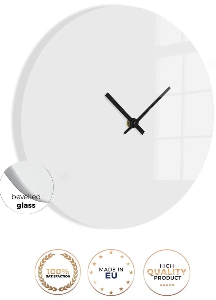 Üveg falióra ø 30 cm Feminine line - Styler