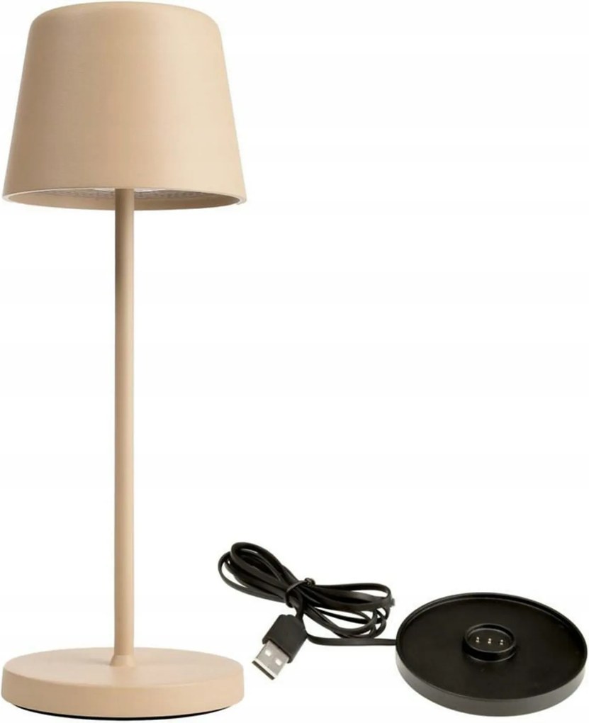 Light Impressions Deko-Light újratölthető lámpa Canis Mini bézs n szett