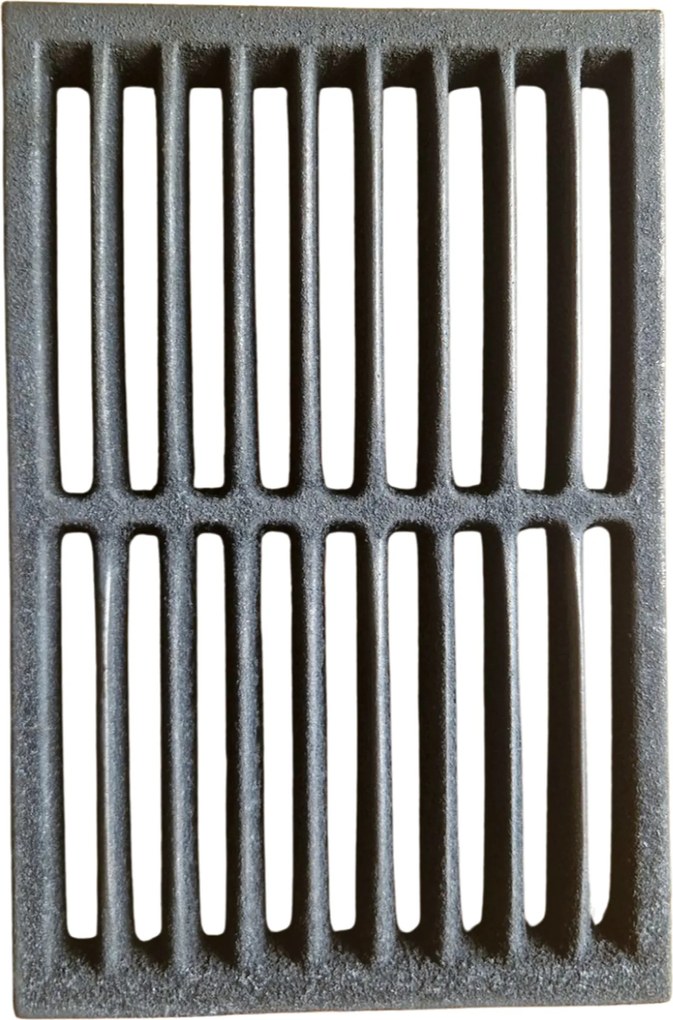 Öntöttvas Grillrács Sütőhöz 30X20CM Konyhai Betét Keresztrúddal