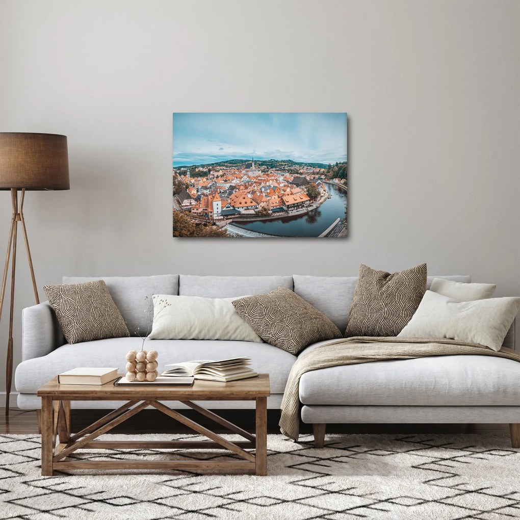 Kép - Cseh Krumlov (70x50 cm)