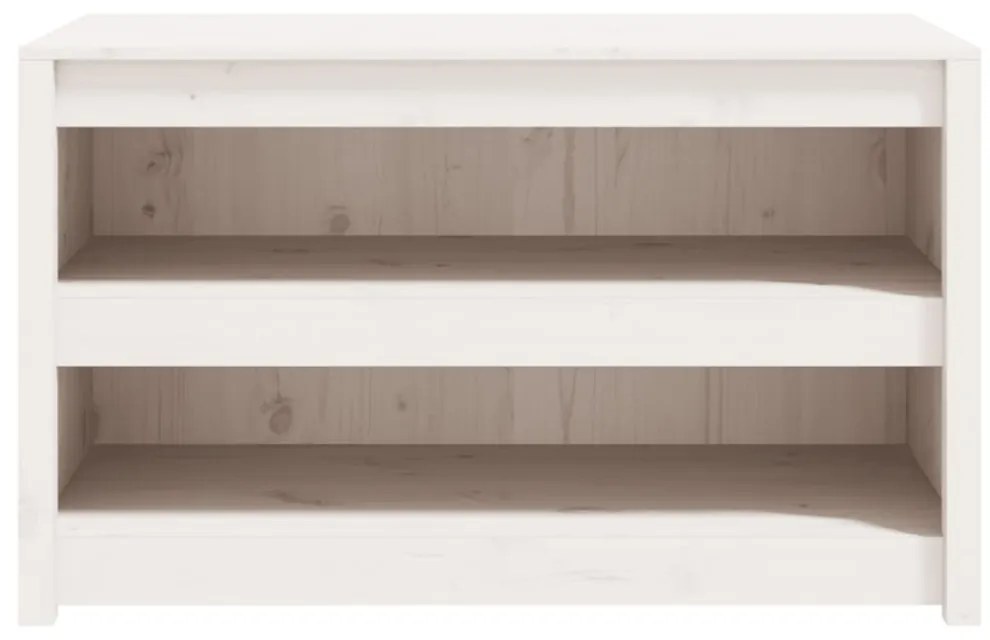 fehér tömör fenyőfa kültéri konyhaszekrény 106 x 55 x 64 cm