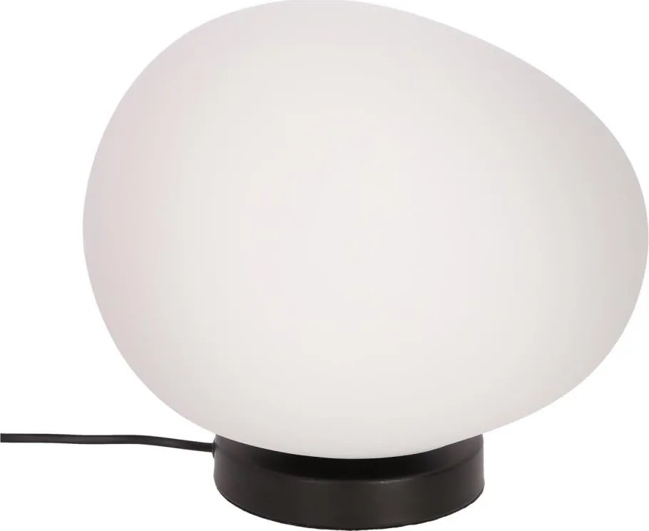 Asztali lámpa STONES 1xE27/40W/230V fekete