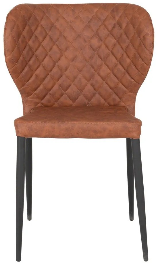 Konyakbarna étkezőszék szett 4 db-os Pisa – House Nordic