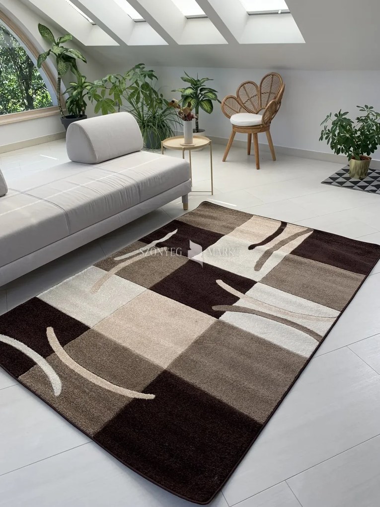 Comfort 4771 barna modern szőnyeg 240x330 cm