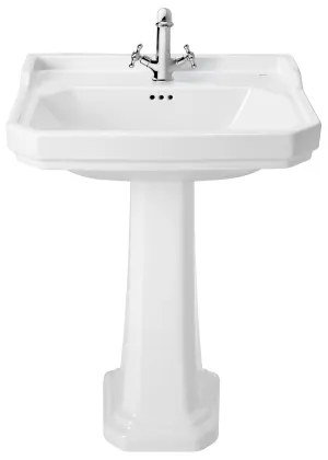 Roca A3270A1000 - Carmen 65x48 cm falra szerelhető fehér kerámia mosdó