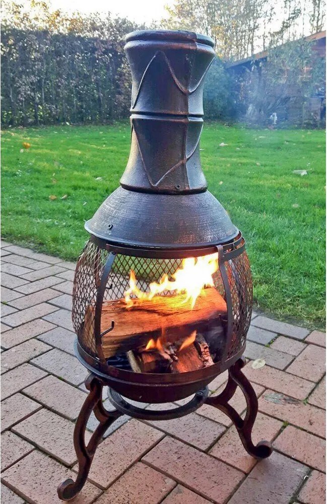 Öntöttvas tűzrakó ø 50 cm – Garden Pleasure