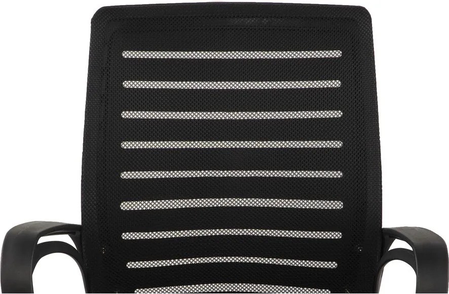 Fekete kárpitozott irodai szék Evon – Bonami Essentials