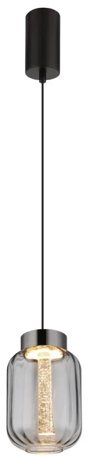 Globo 15746 - LED Csillár zsinóron FLUORO LED/8W/230V