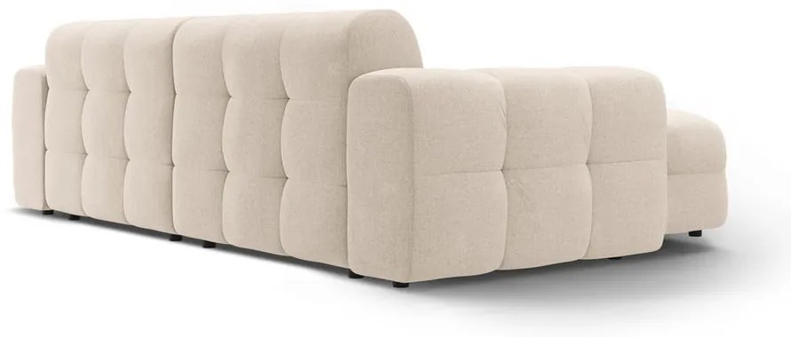 Bézs sarokkanapé (bal oldali-heverő résszel) Kendal – Micadoni