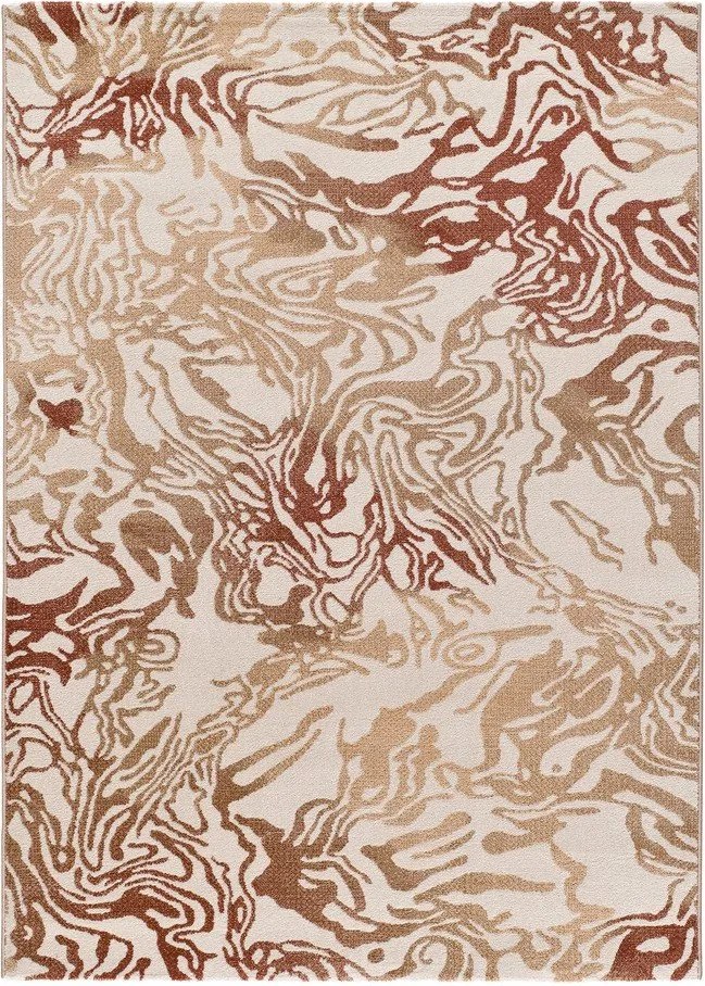 Bézs-terrakotta színű szőnyeg 80x150 cm Astra – Universal