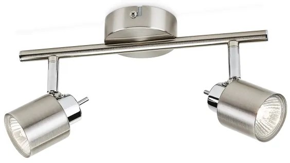 Philips Massive 50312/17/E7 - Spotlámpa MERANTI 2xGU10/35W/230V