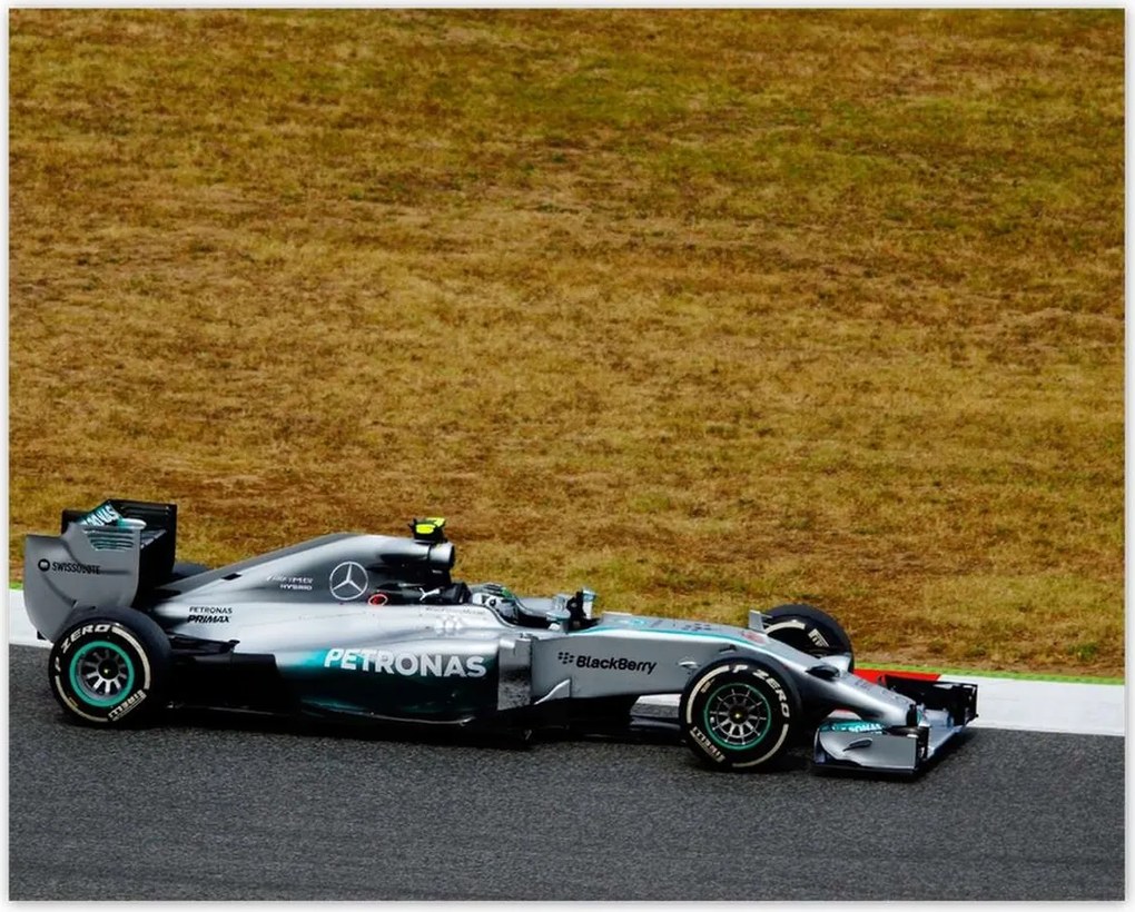 Poszterek 50x40 Mercedes versenyautó