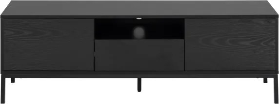 SARON fekete TV-szekrény