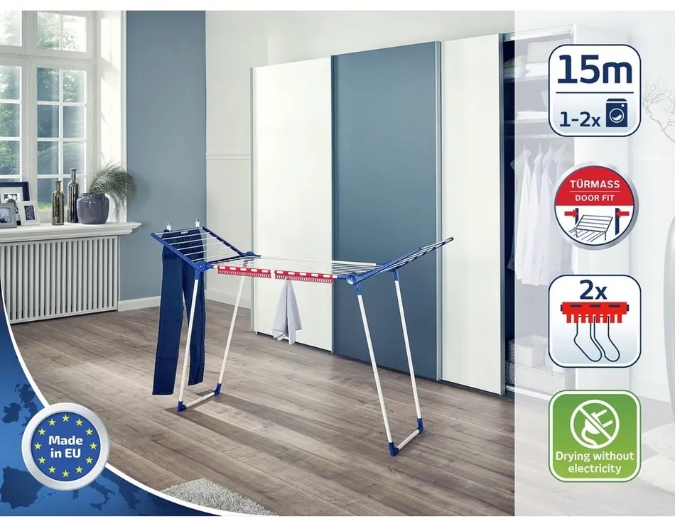 Leifheit PEGASUS 150 Solid Slim ruhaszárító 213865