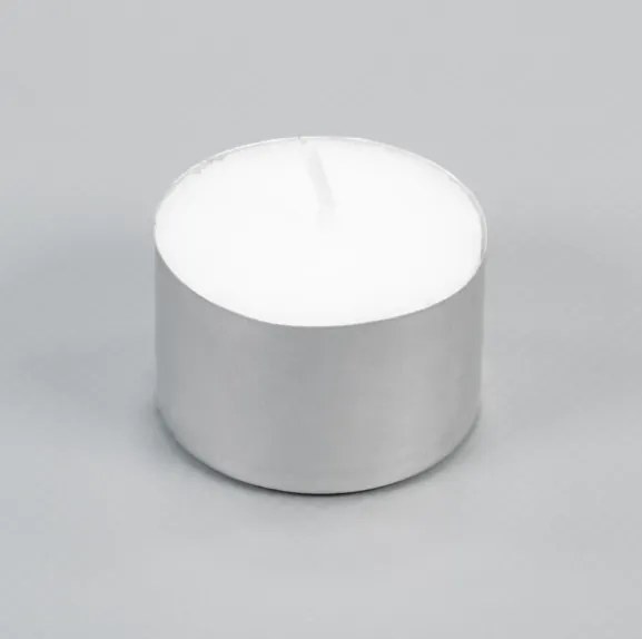 Fehér teás gyertyák illatmentesek 8 óra égési idő 600 db