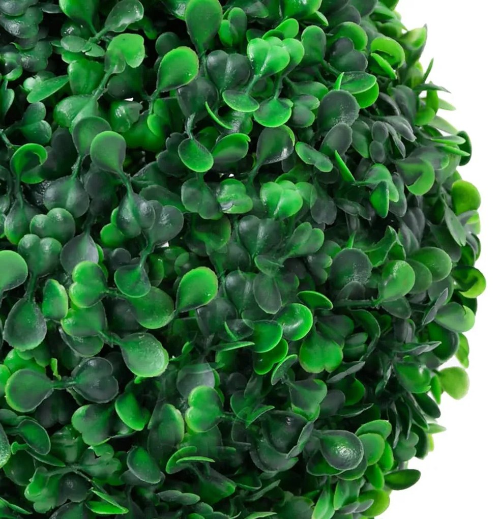 zöld gömbalakú cserepes műpuszpáng 90 cm