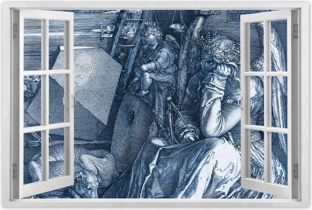 Poszterek 90x60 Albrecht Dürer Elmélkedés