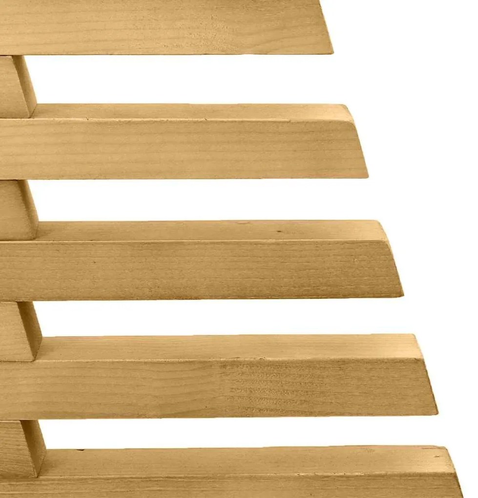 Fából készült Karácsonyfa állvánnyal Barna 60 cm Tömör fenyőfa