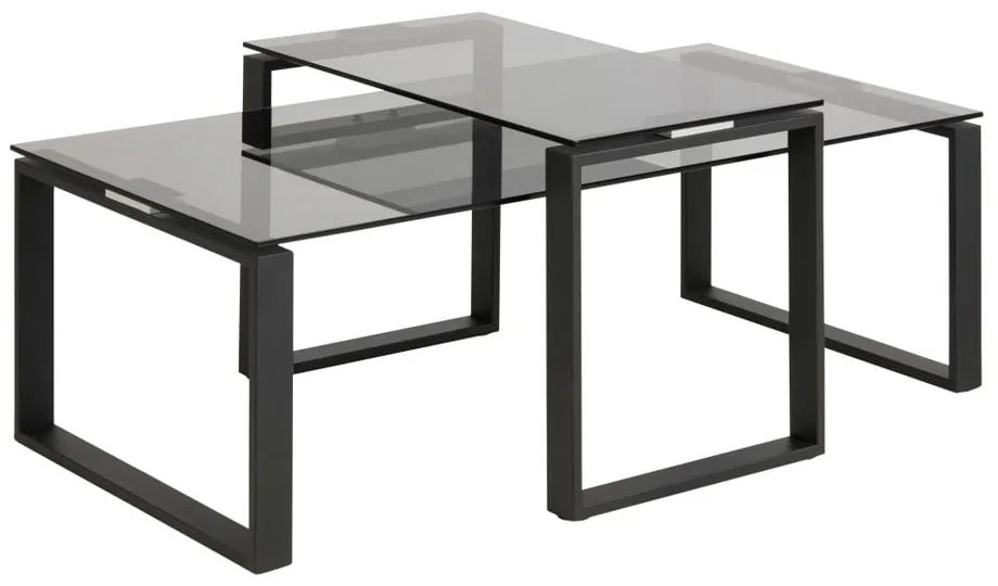 Katrine fekete dohányzóasztal - Actona