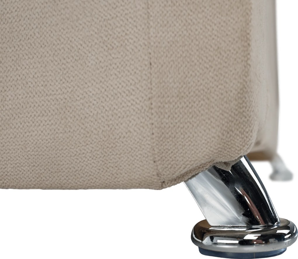 Kinyitható dívány, bézs/barna, PERSI