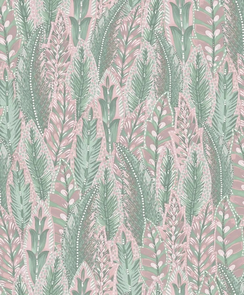 Kiváló Minőségű Tollak És Virágok Flizelin Tapéta