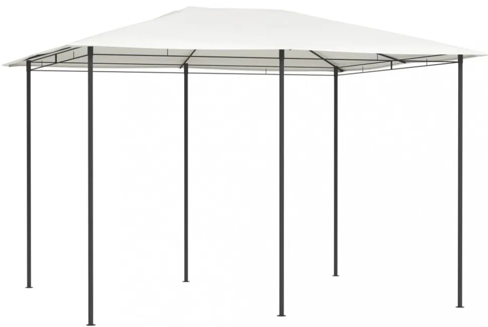 krémszínű pavilon 3 x 4 x 2,6 m 160 g/m²