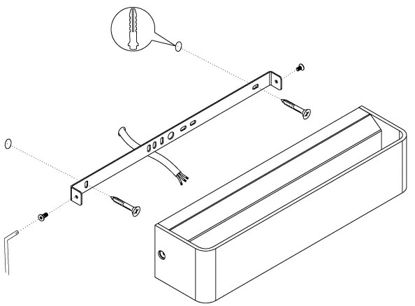 Eglo 98426 - LED Fali lámpa SANIA LED/12W/230V