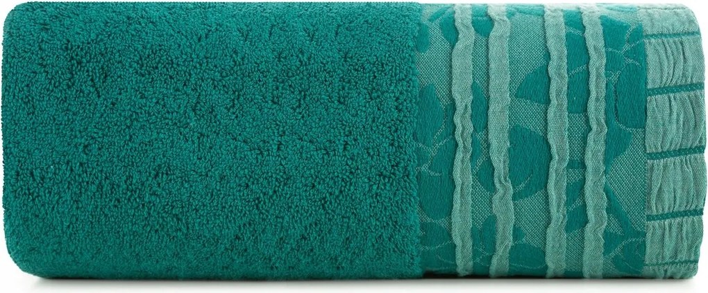 Rossi pamut törölköző 70x140 Eurofirany zöld