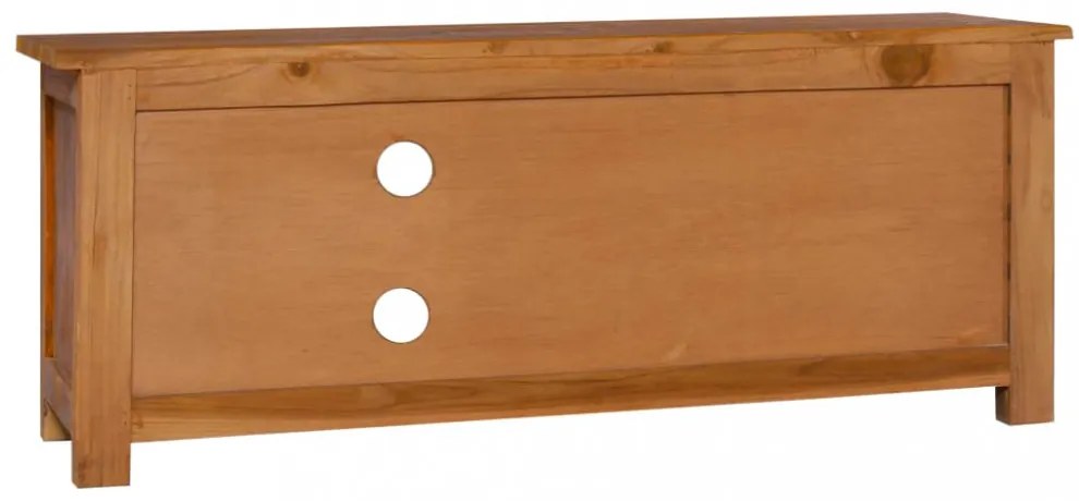 tömör tíkfa TV-szekrény 100 x 30 x 40 cm