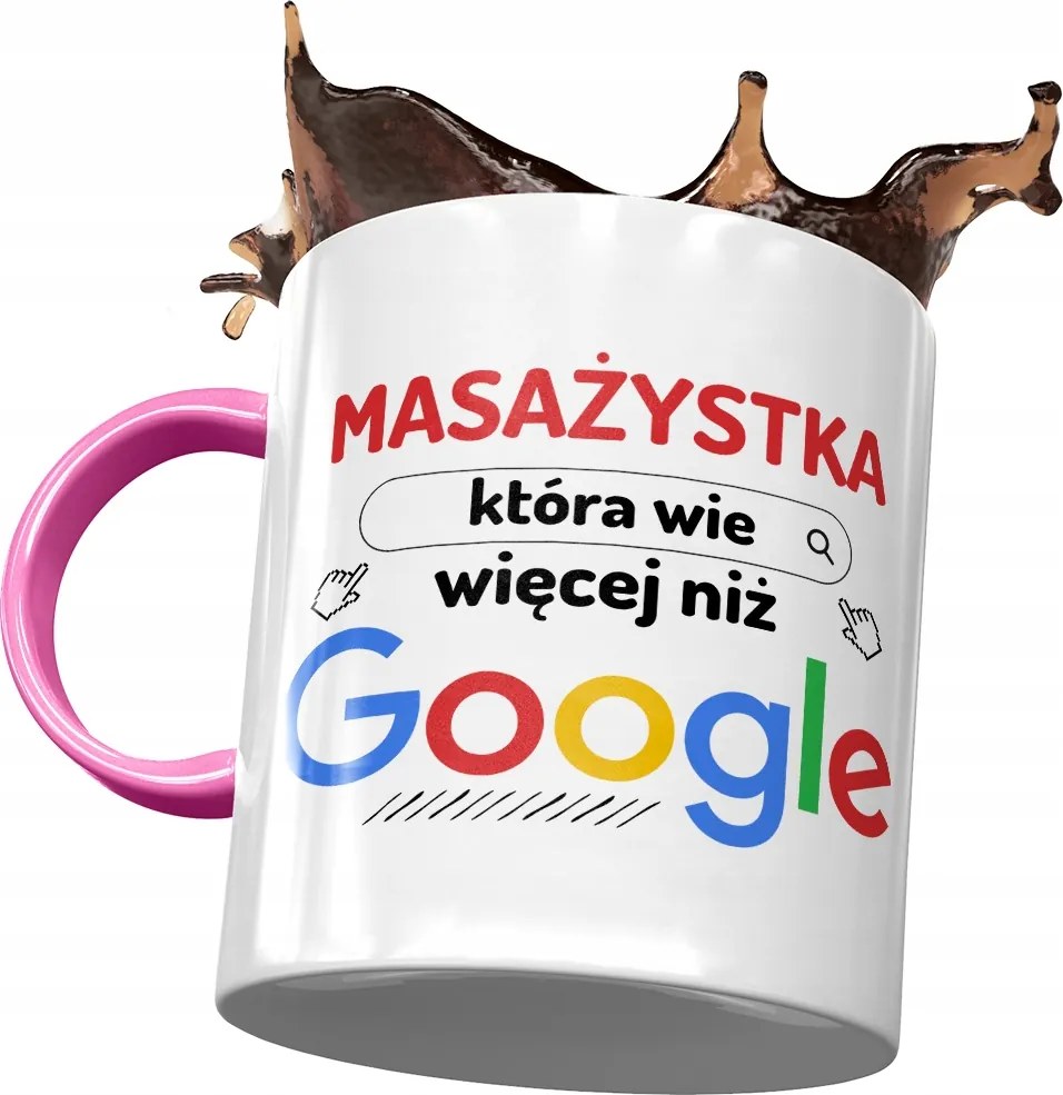 Rózsaszín Bögre Masszőrnek Többet Tud, mint a Google Fényképes Nyomtatással