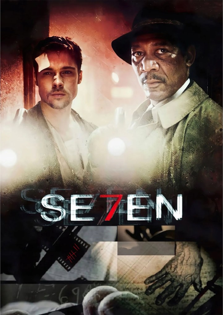Poszter Se7en Seven David Fincher