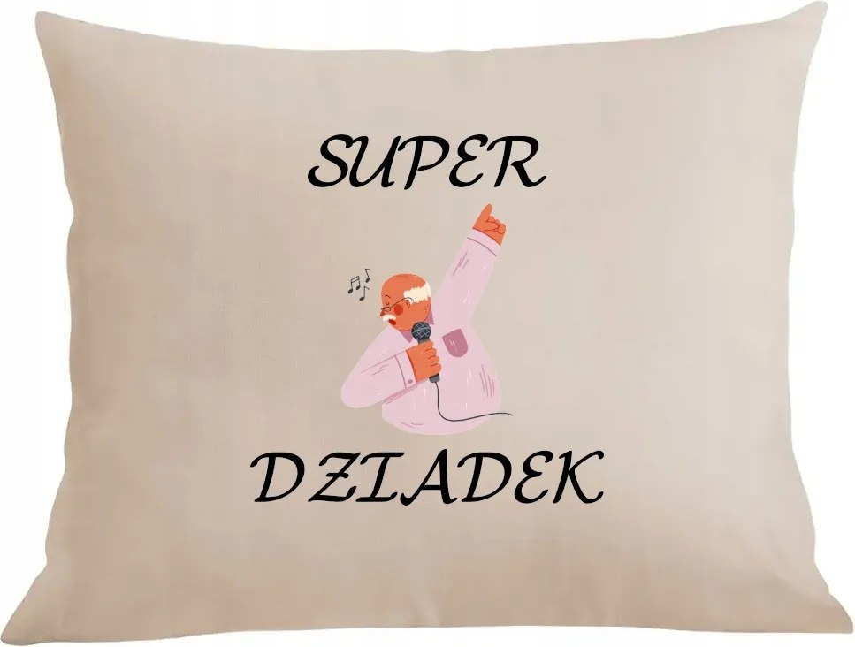 Párna párnahuzat Nagypapa napja Szuper nagypapa Ajándék