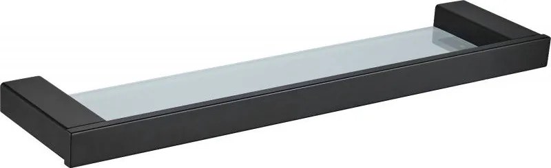 Mexen Pavo fali függő üvegpolc, fekete - 7030437-70