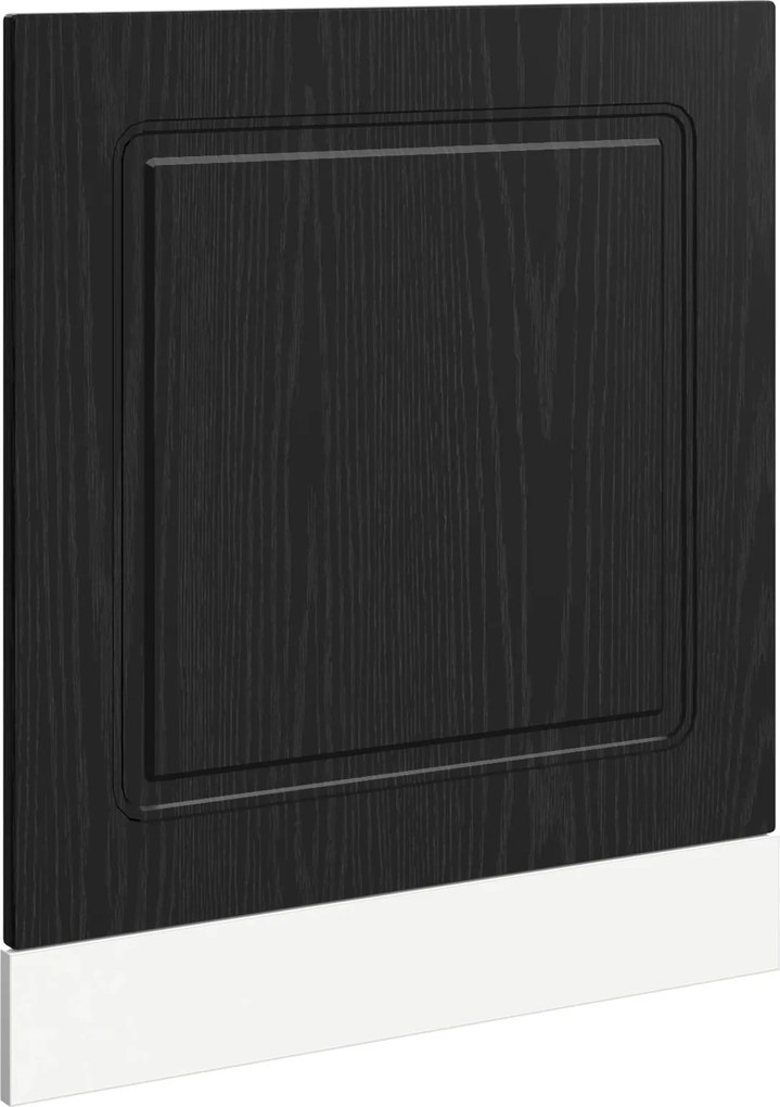 vidaXL Konyhaszekrény Kalmar Fekete tölgy 60 x 1,5 x 67 cm Faanyag