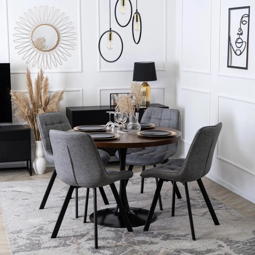 Szürke Szövet Étkezőszék RICK 2