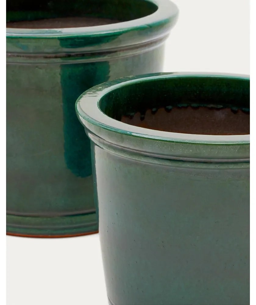 Terrakotta virágcserép készlet 2 db-os ø 47 cm Presili – Kave Home