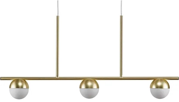 Nordlux - Csillár zsinóron CONTINA 3xG9/5W/230V réz