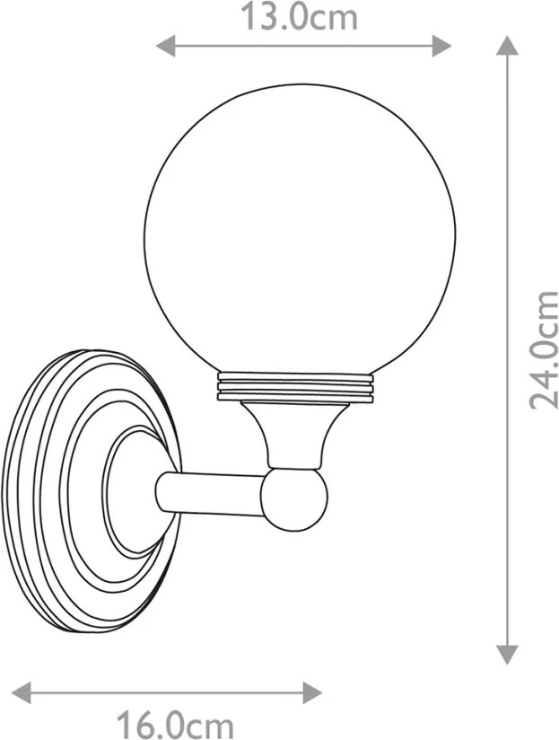 Elstead Lighting AUSTEN BATH-AUSTEN4-PC Fali lámpa 1x40W/G9 IP44