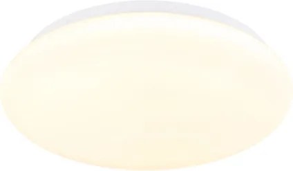 Globo 41548R-12 Mennyezeti lámpa, fém matt fehér, akril fehér, csúszókapcsoló, színek rögzíthetők, ø: 260mm, M: 65mm, tartozék: LED 12W 230V, 1170lm forrás, 760lm kimenet, CCT 3000/4200/6500K