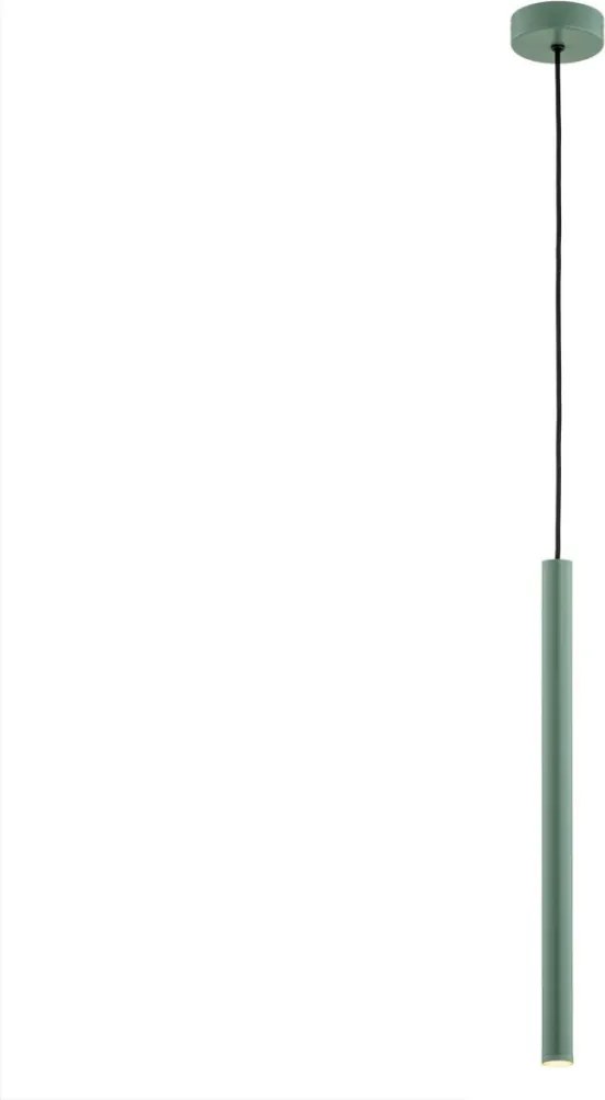 ARGON 8333 RIO Hengeres Függesztett Lámpa Zöld LED IP20