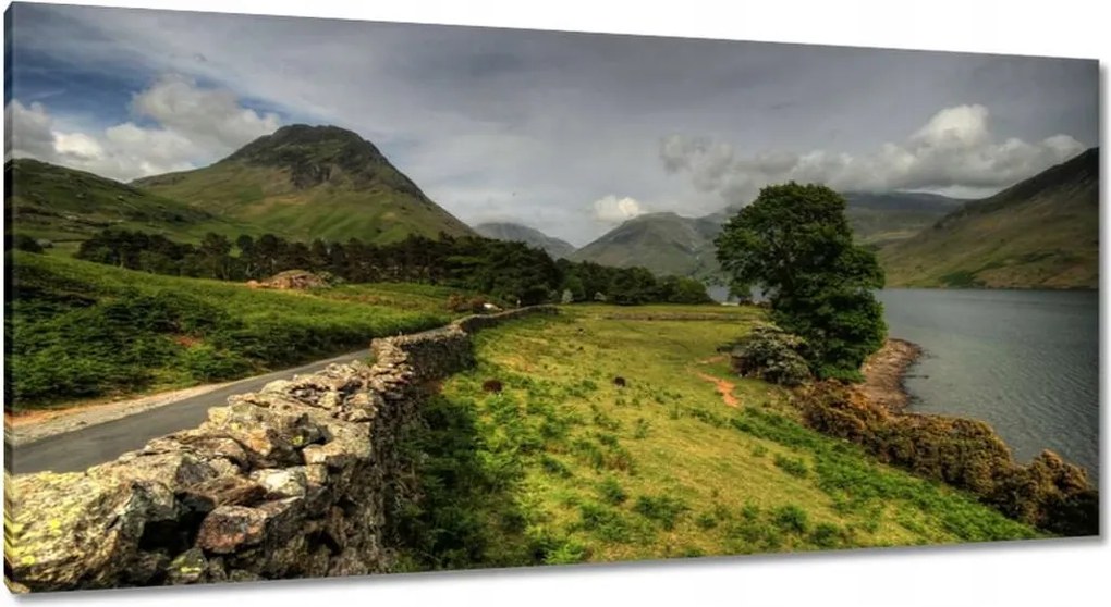 Festmények 115x55 Írország tájkép