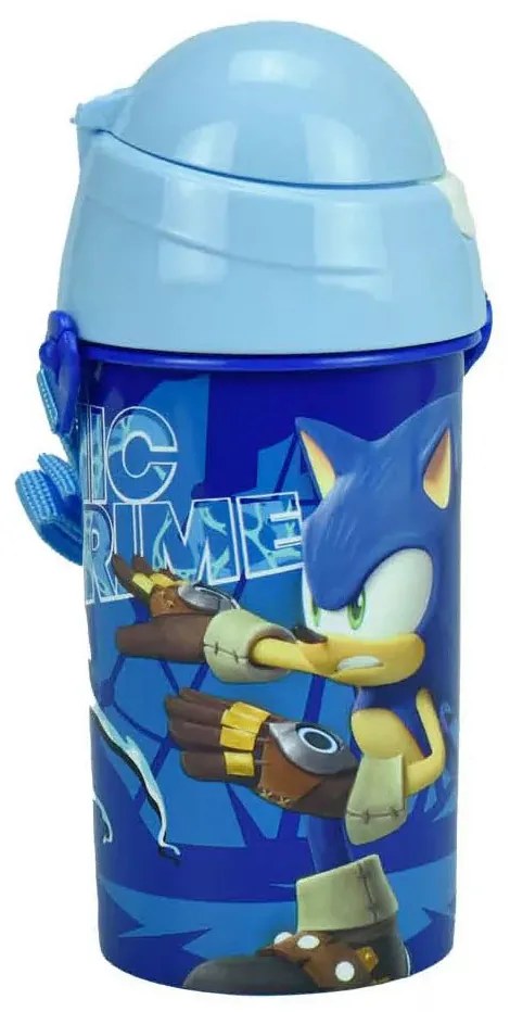 Sonic a sündisznó kulacs sportpalack kék 500ml