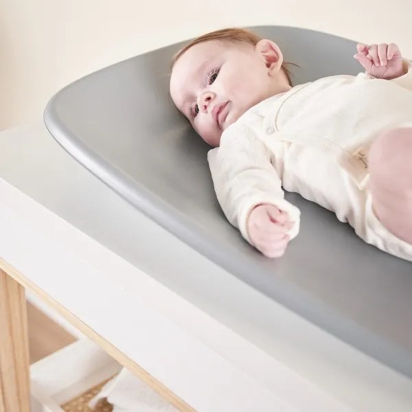Nattou - Pelenkázó alátét SOFTY 50x70 cm szürke