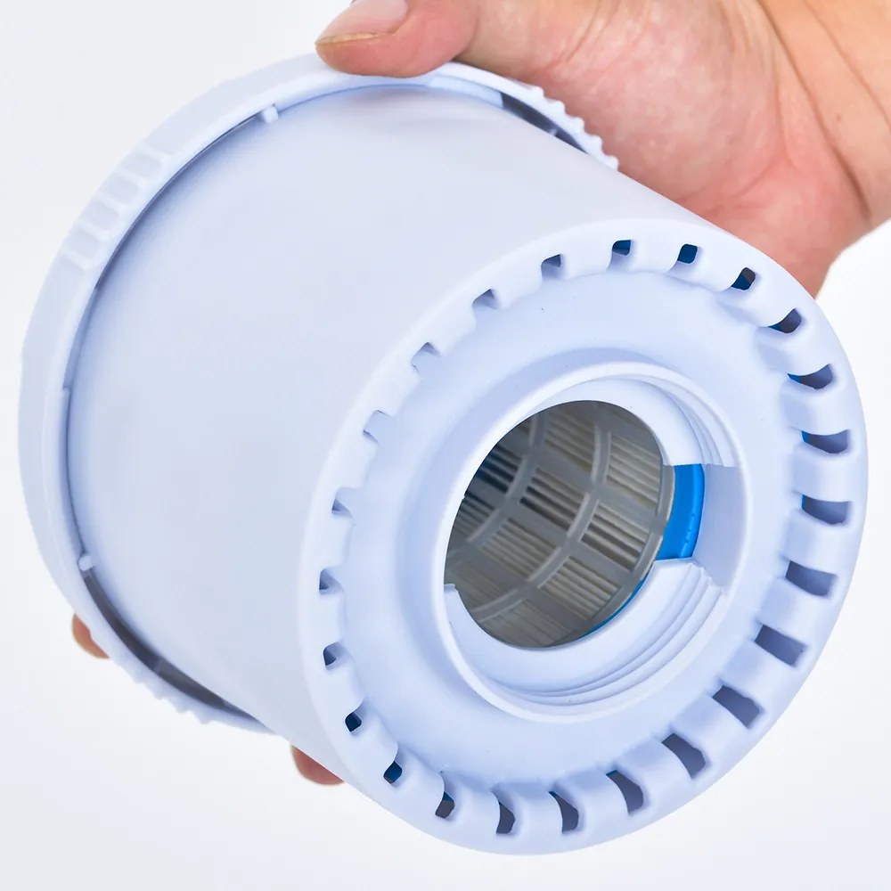 Avenli Saipan fekete bőrhatású dézsa pezsgőfürdő, 184 × 73 cm, 1200 l