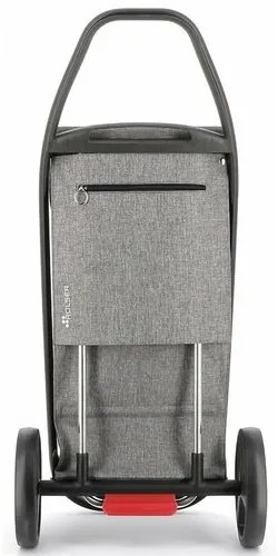 Rolser Trolley bevásárlótáska Com Tweed 8 feketecső, szürke