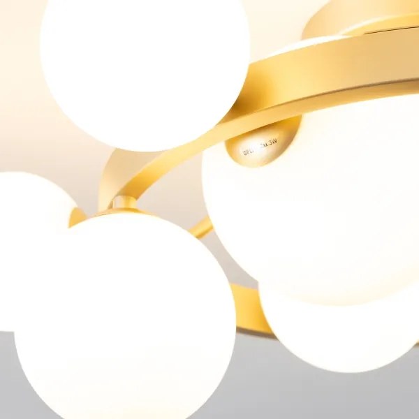 Brilagi - LED Felületre szerelhető csillár MILLA 10xG9/3W/230V arany/fehér