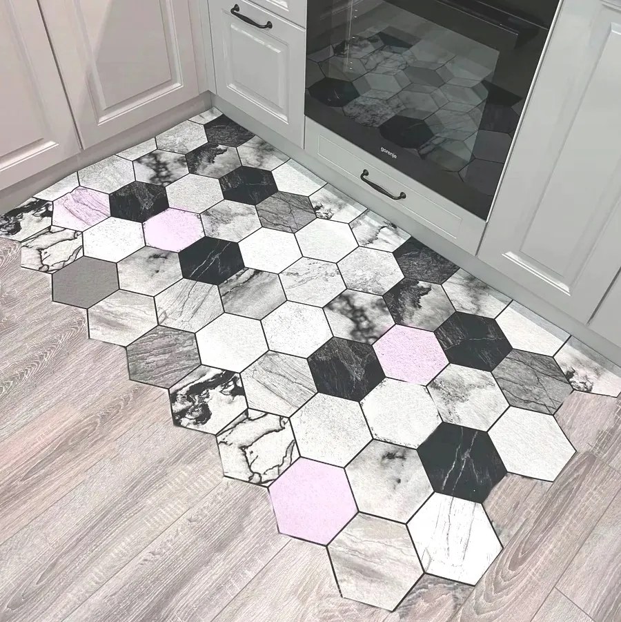 Kész Futószőnyeg a konyhába 60x90 skandináv stílus Vízálló Modern