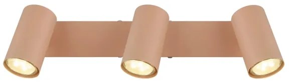 Globo 57911-3P - spotlámpa ROBBY 3xGU10/25W/230V narancs