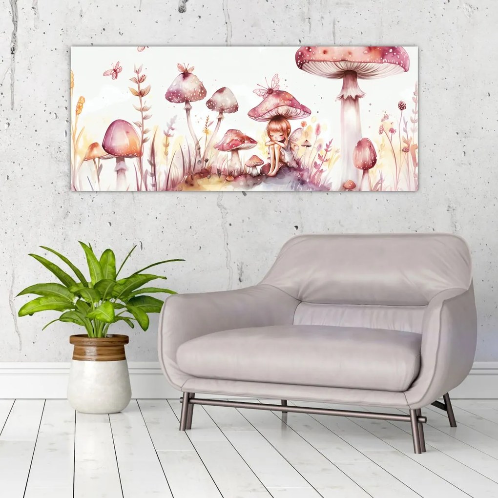 Kép - Rózsaszín tündér (120x50 cm)